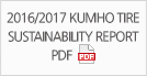KUMHOTIRE 2016 2017 SUSTAINABILITY REPORT   PDF